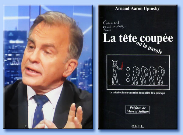 arnaud-aaron upinsky - la tte coupe ou la parole coupe