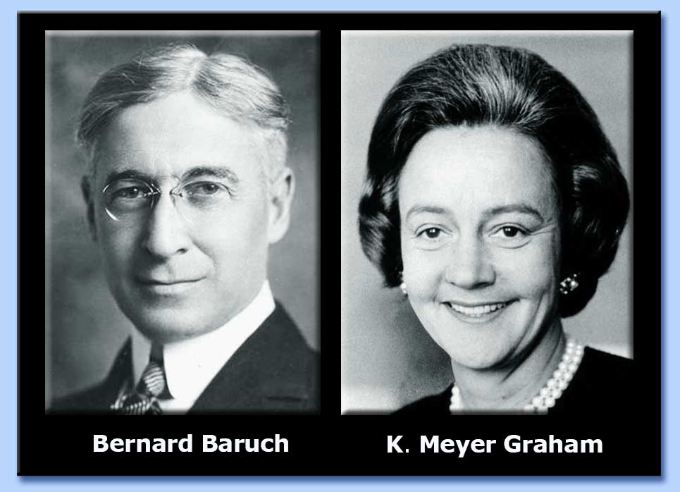bernard baruch - katherine meryer graham