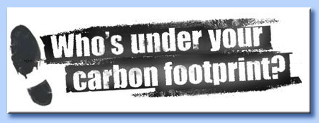 who is under your carbon footprint?