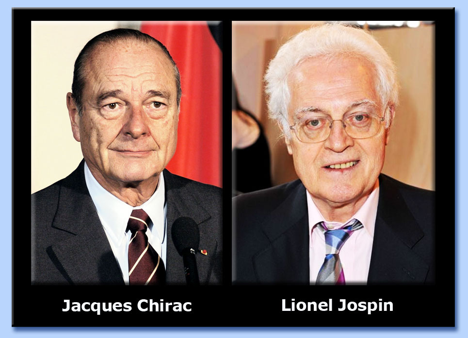 jacques chirac - lionel jospin