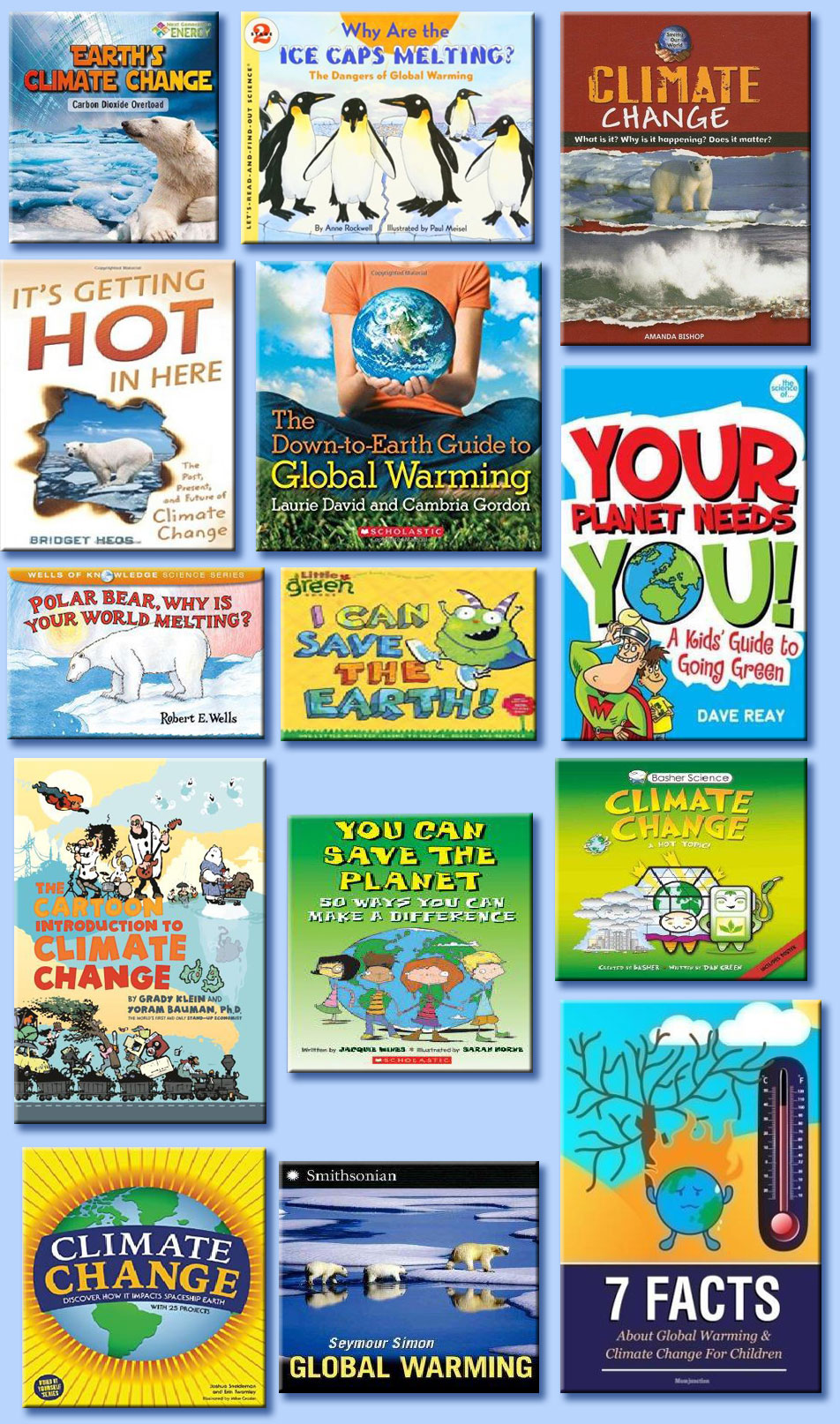 libri per bambini su problemi climatici