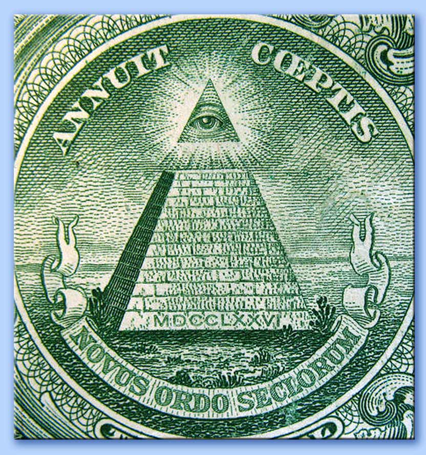 banconota da un dollaro - annuit coeptis novus ordo seclorum