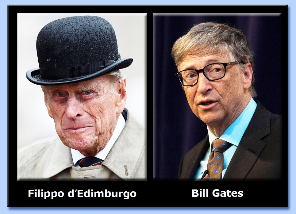 filippo d'edimburgo - bill gates