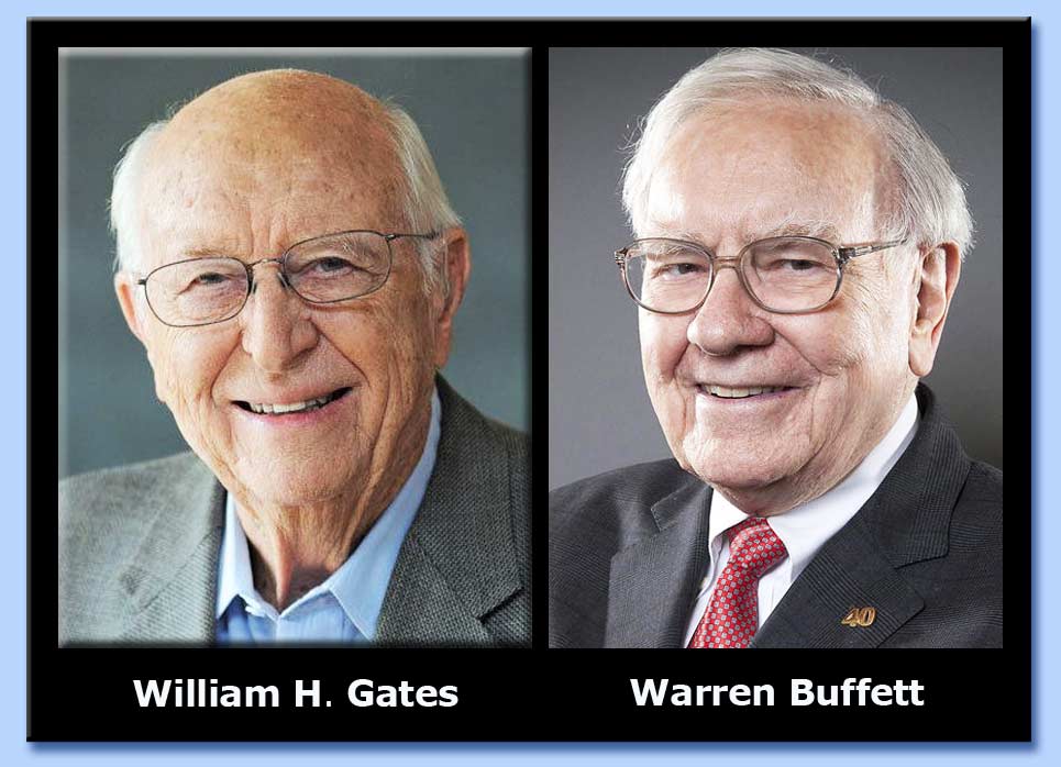 william gates - warren buffett