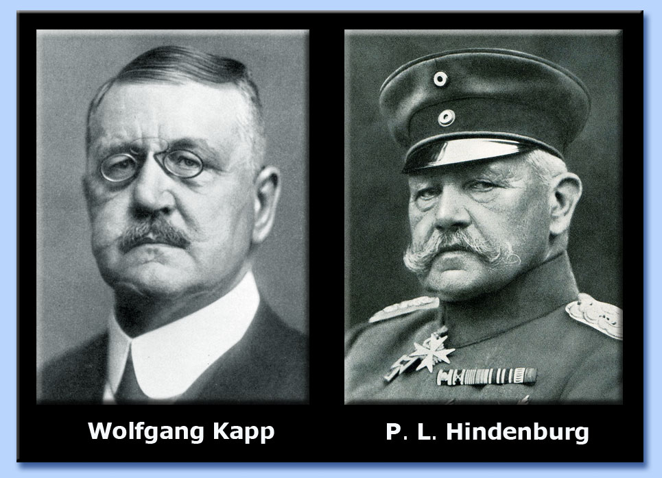 kapp - hindenburg