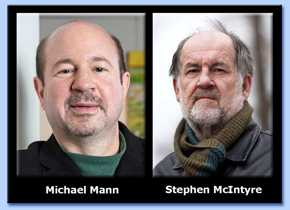 michael mann - stephen mcintyre