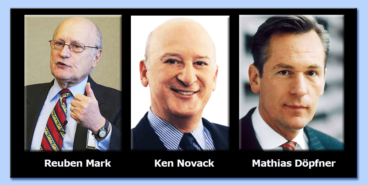 reuben mark - ken novack - mathias d�pfner