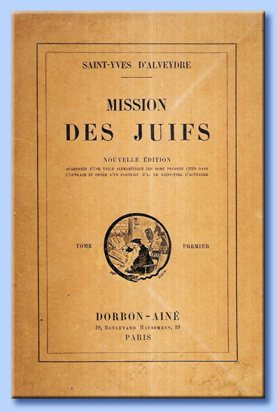 d'alveydre - mission des juifs