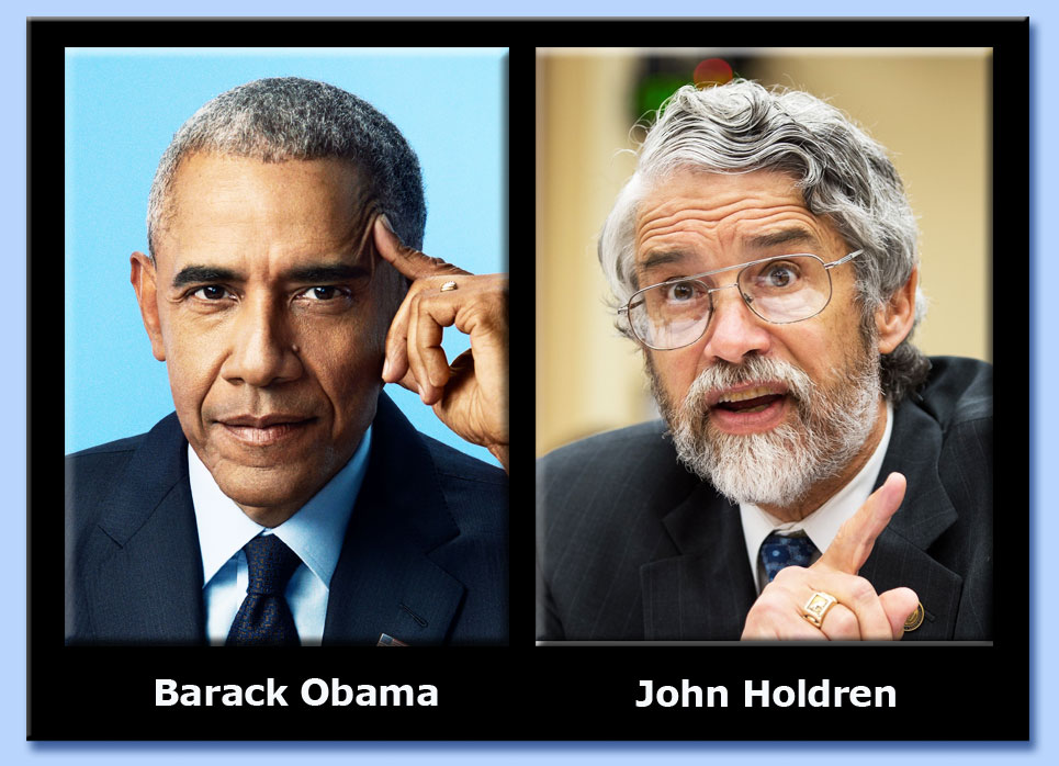 barack obama - john holdren