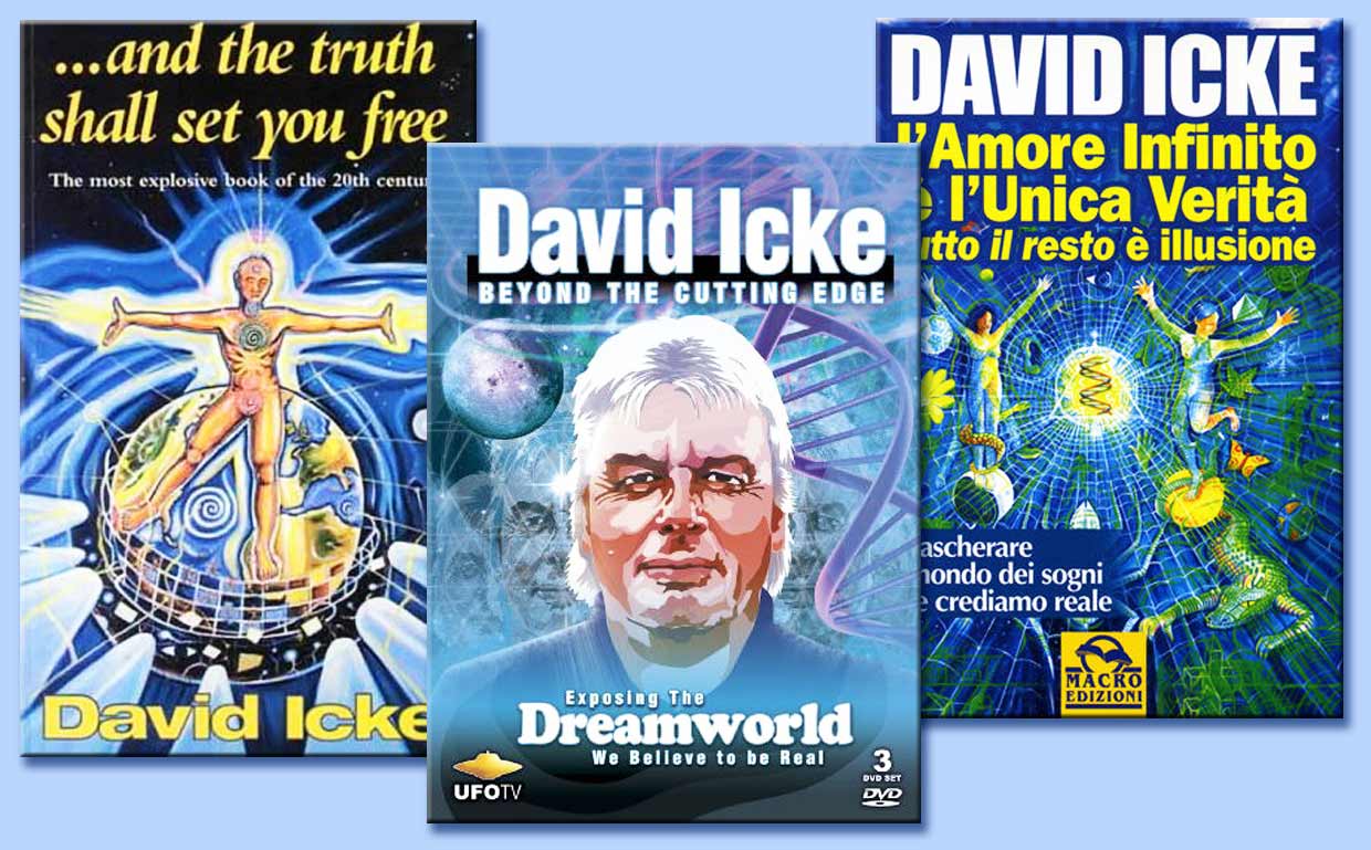 libri e dvd di david icke