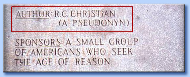 r. c. christian - georgia guidestones