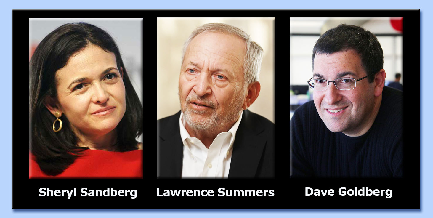 sheryl sandberg - lawrence summers - dave goldberg