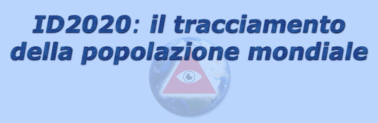 titolo id2020: il tracciamento della popolazione mondiale