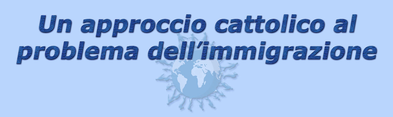 titolo un approccio cattolico al problema dell'immigrazione