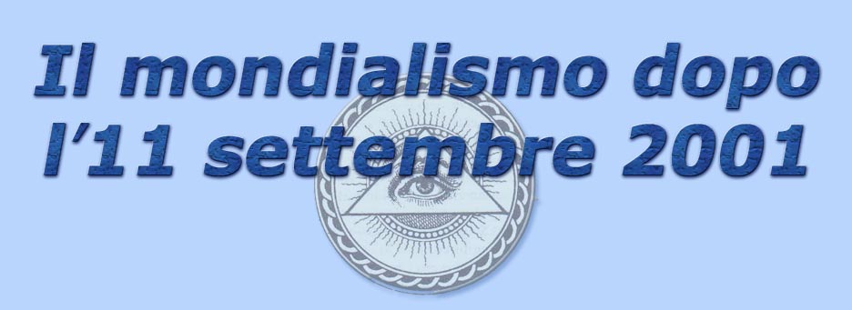 titolo il mondialismo dopo l'11 settembre 2001