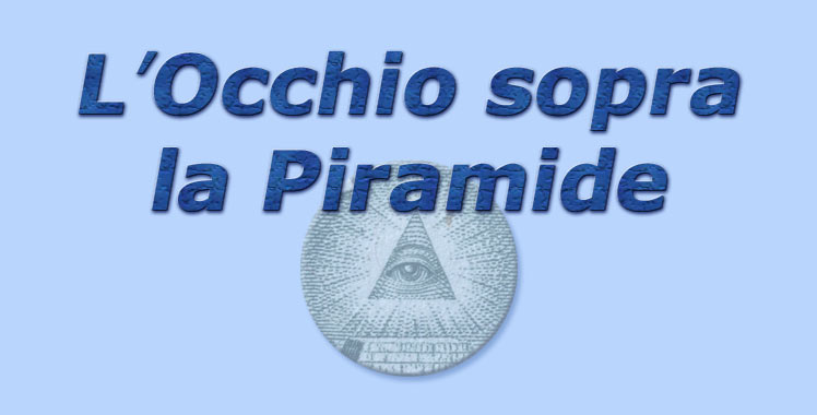 titolo l'occhio sopra la piramide