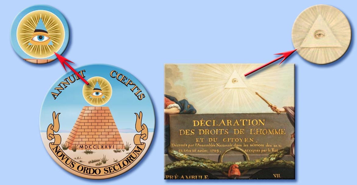 great seal of united states - dichiarazione dei diritti dell'uomo