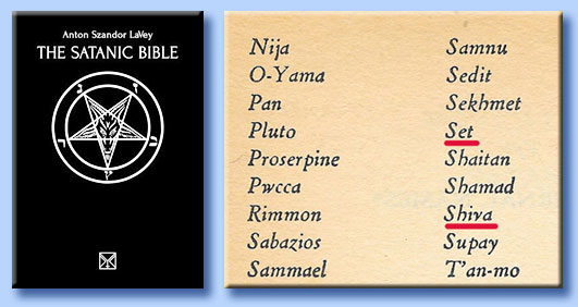 the satanic bible - infernal names