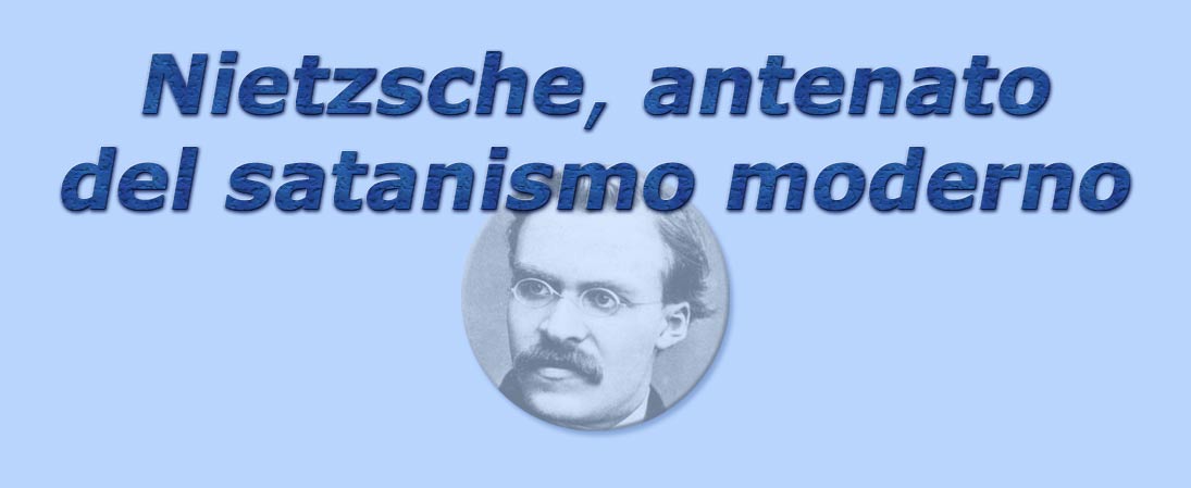 titolo nietzsche, antenato del satanismo moderno