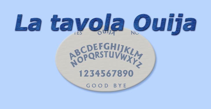 titolo la tavola ouija