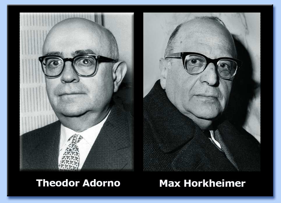 theodor adorno - max horkheimer
