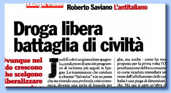 droga libera - roberto saviano