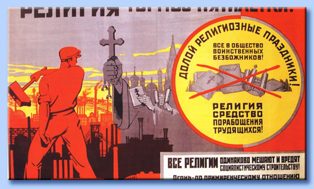 manifesto antireligioso sovietico