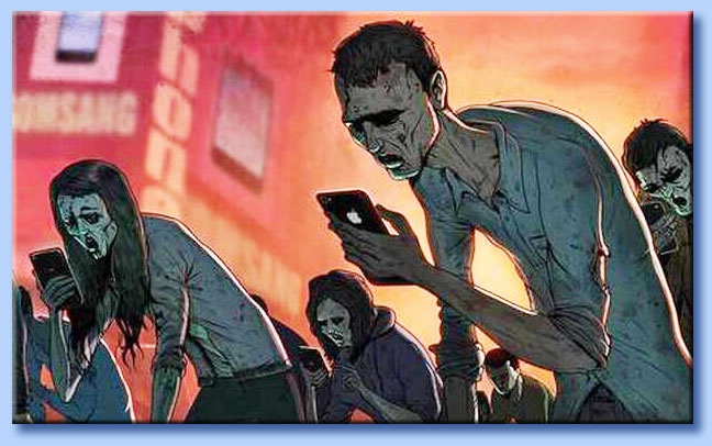zombie col cellulare