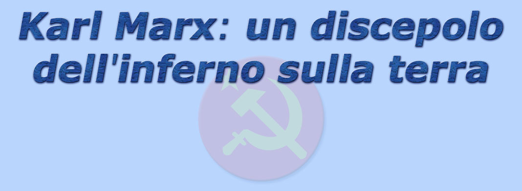 titolo karl marx: un discepolo dell'inferno sulla terra