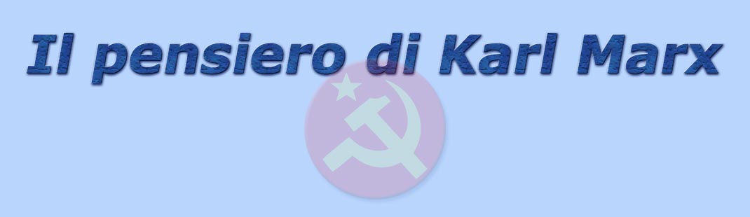 titolo il pensiero di karl marx