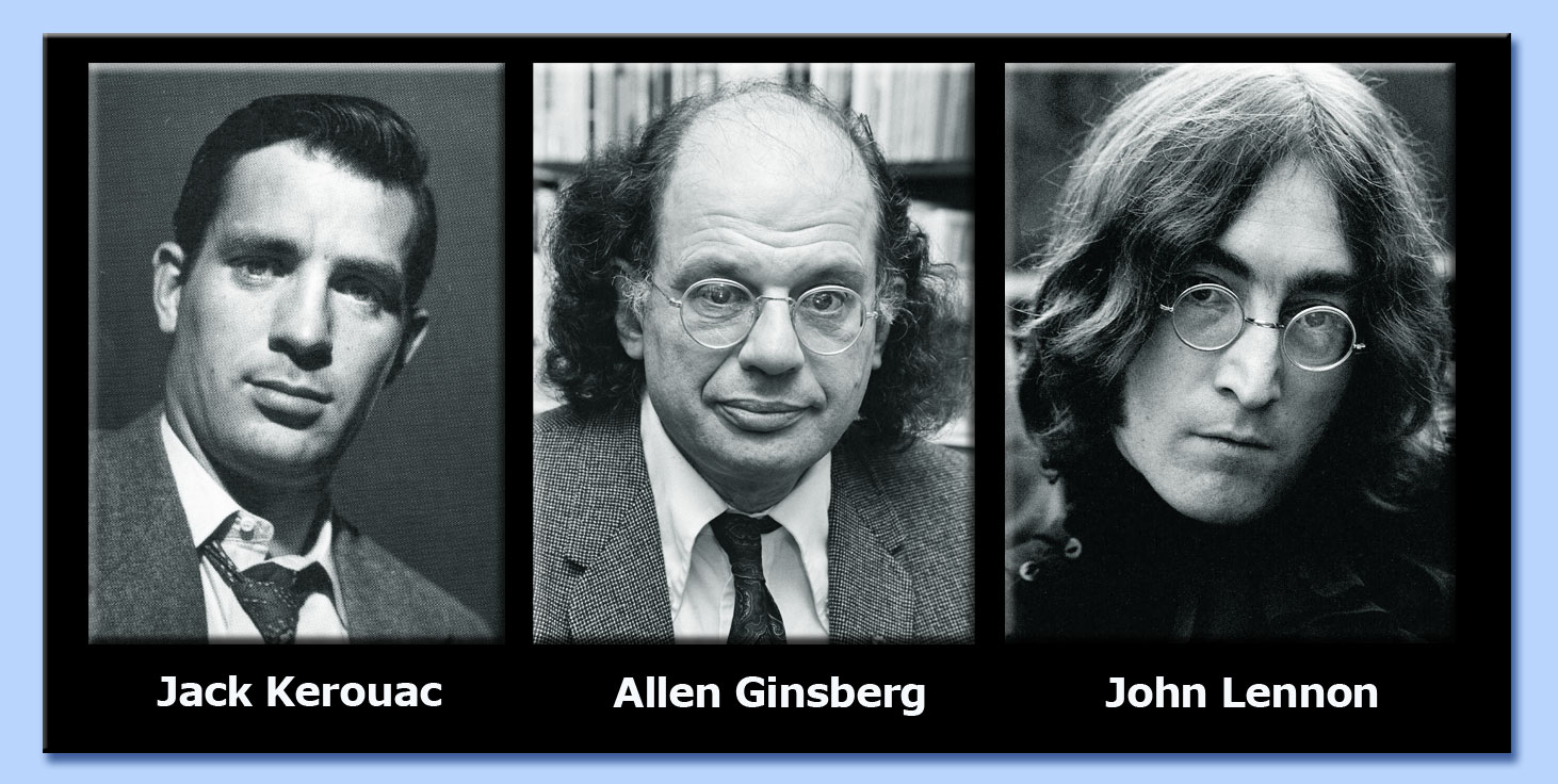 jack kerouac - allen ginsberg - john lennon