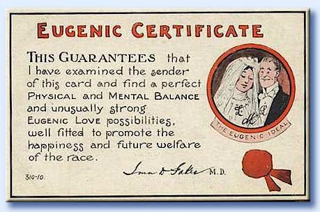 certificato eugenetico
