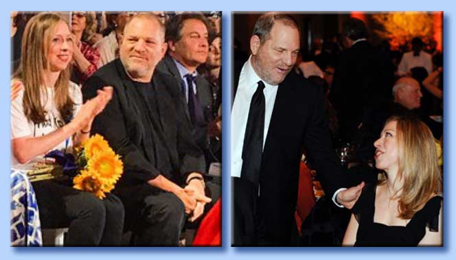 chelsea clinton harvey weinstein