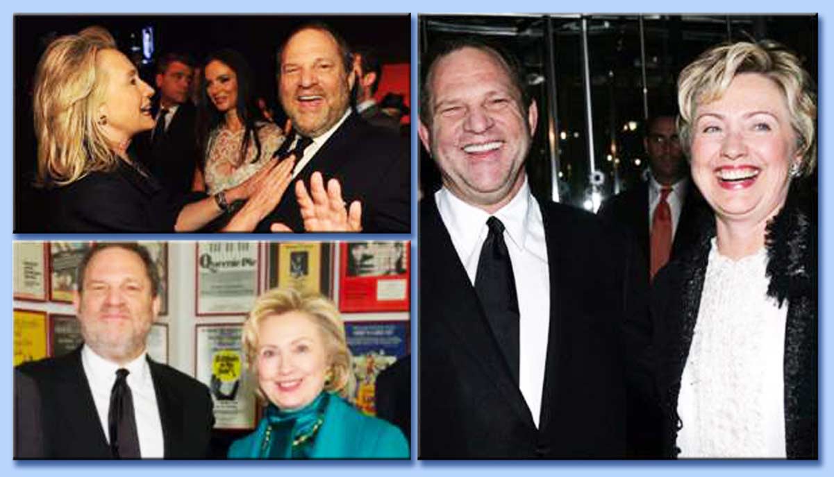 harvey weinstein - hillary clinton