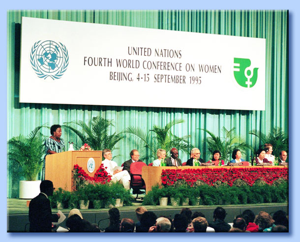 world conference on women - 1995