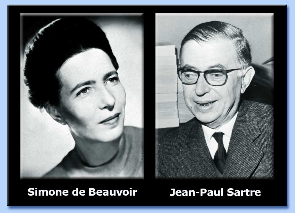 simon de beauvoir - jean-paul sartre 