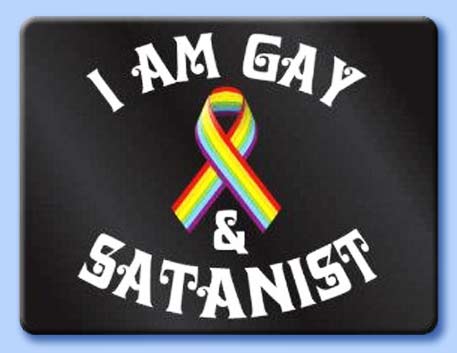 i'm gay and satanist