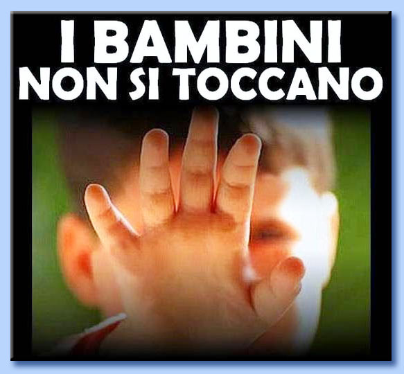 i bambini non si toccano