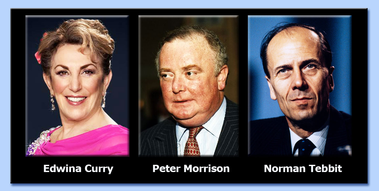 edwina curry - peter morrison - norman tebbit