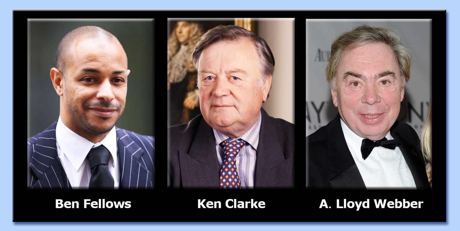 ben fellows - ken clarke - andrew lloyd webber