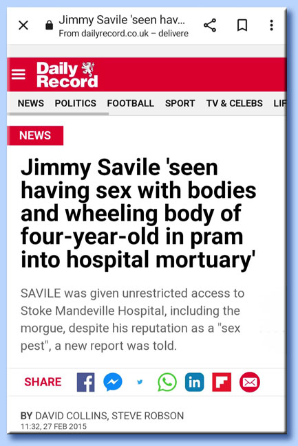 jimmy savile - necrofilo