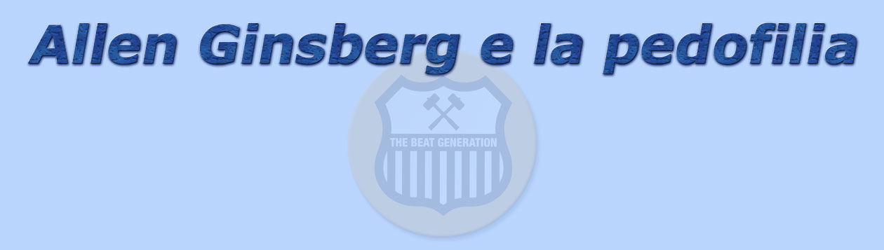 titolo allen ginsberg e la pedofilia