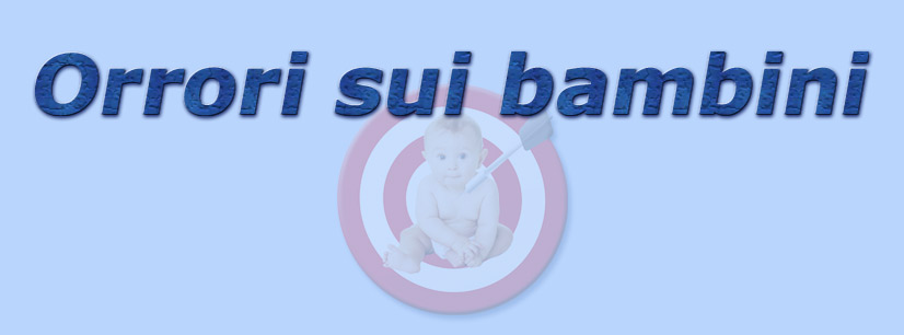 titolo orrori sui bambini