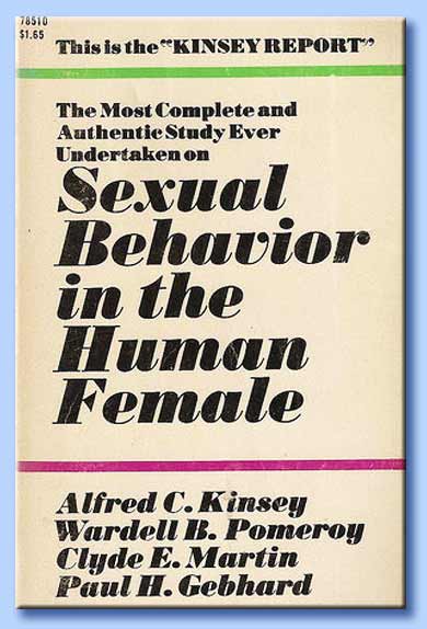 sexual behavior in the human female - alfred kinsey