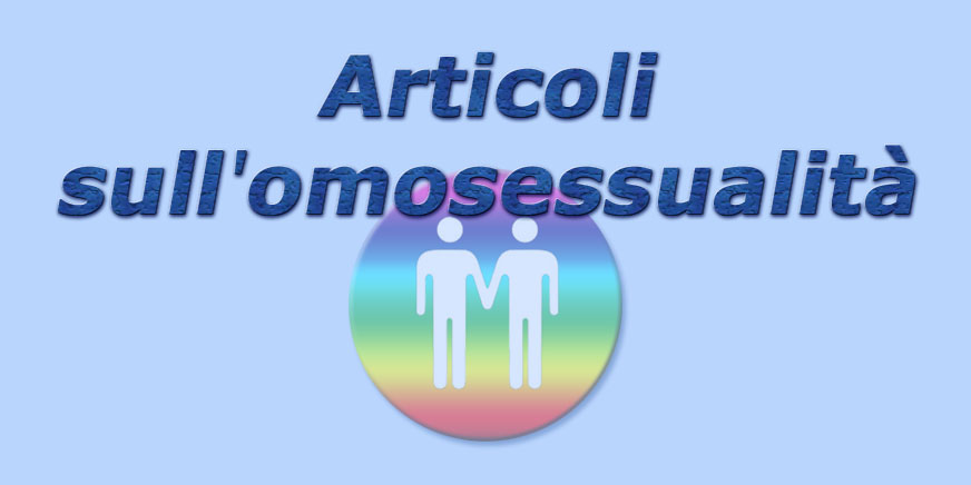 titolo articoli sull'omosessualit�