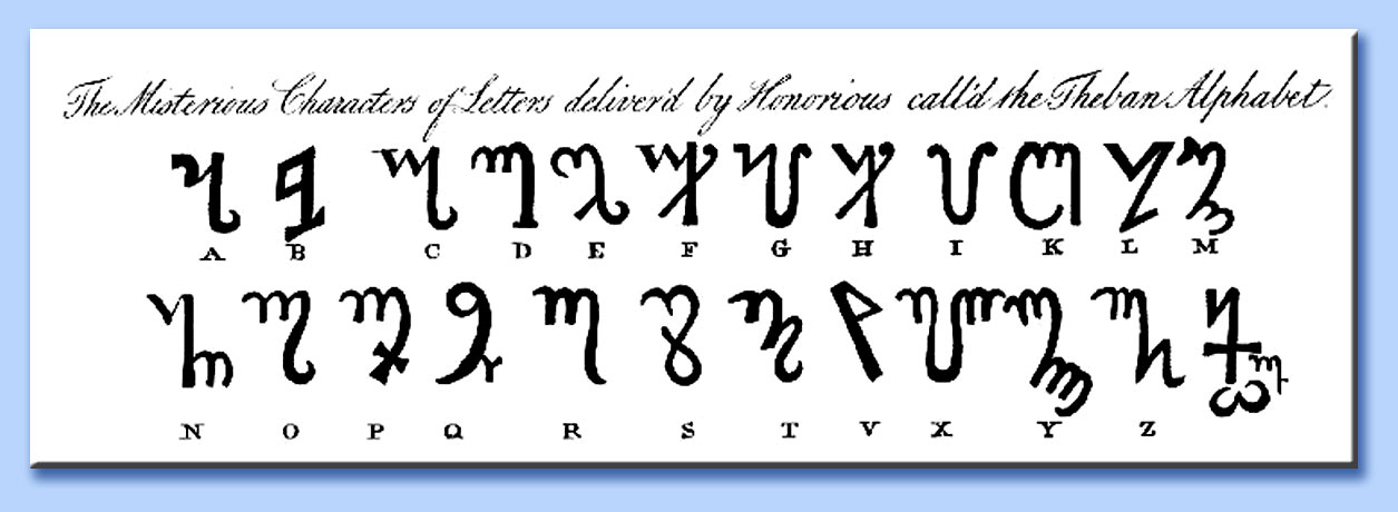 alfabeto tebano