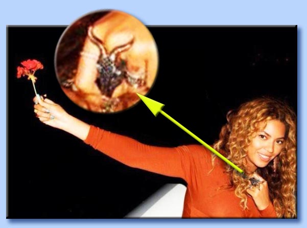 beyoncé - baphomet
