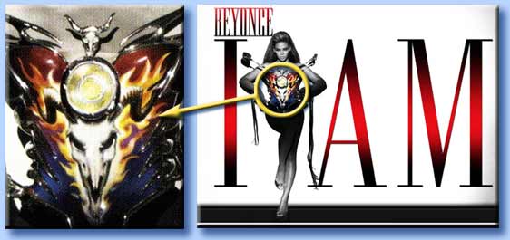 beyonc - i am tour - baphomet