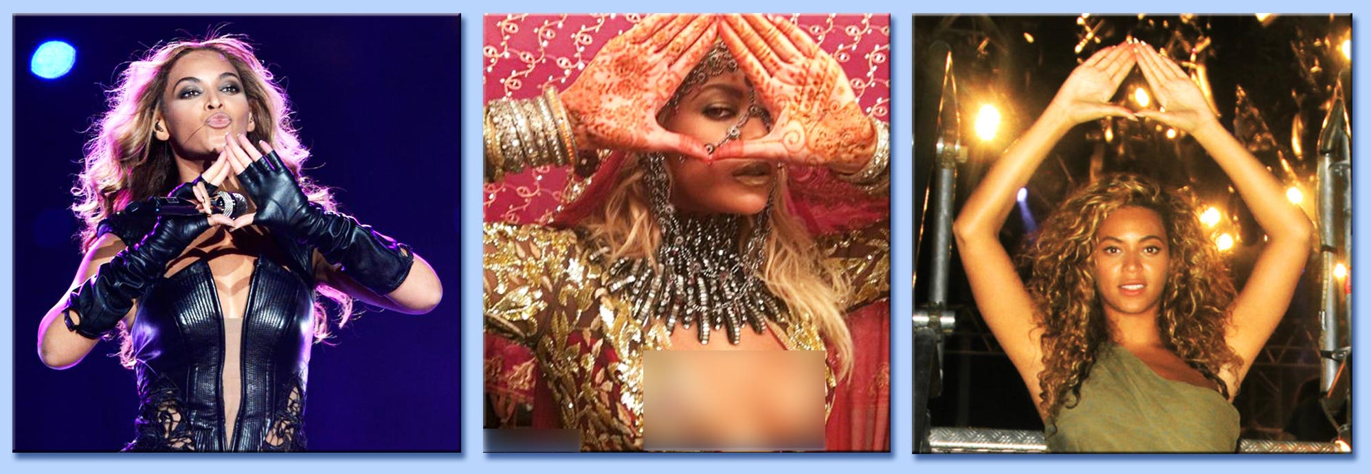 beyoncé - triangolo