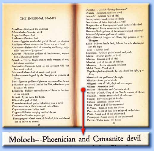 moloch - the satanic bible